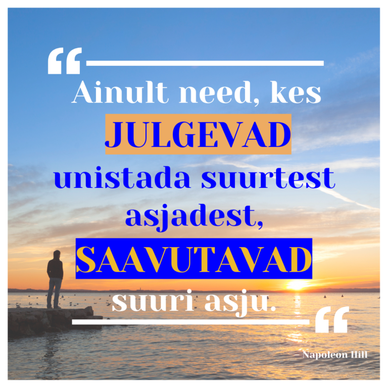 Saavuta suuri asju